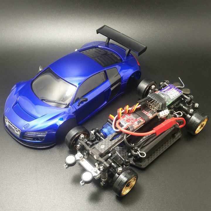 MINI-D1 to 28 drift speed 4 - wheel AWD rear - drive remote control brushless model competition assembled electric RC mosquito car