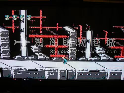 Miễn phí vận chuyển! Máy bay chiến đấu D99 chính hãng nhỏ Máy chơi trò chơi Nintendo màu đỏ và trắng FC TV trò chơi Super Mario - Kiểm soát trò chơi tay cầm ps3