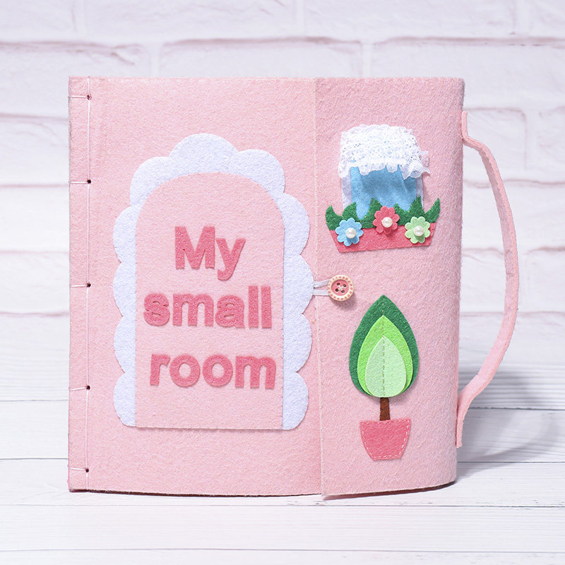 Montessori children's early education non-woven art books Douyin kindergarten homemade picture books for children DIY handmade materials