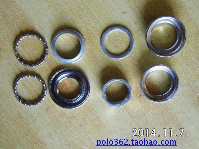 Electric bicycle bearings, battery car seven-piece bowls, electric vehicle faucet steel bowls, simple and universal six-piece bowls