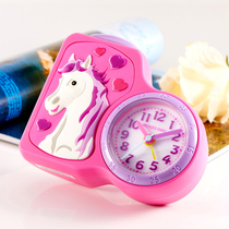 Swiss Jacques Farel Yako Ari White Horse Alarm Clock Children Children Tendency Time Alarm Clock