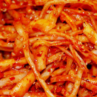 Northeast Korean National Kimchi Dog Treasure pickles mixed with bellflower mixed with mustard stems 250 grams 14 99 yuan 4 servings