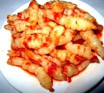 Korean kimchi Korean flavor spiral ring screw drill-sweet crisp 8 88 yuan and half a catty delicious