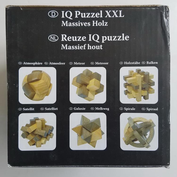 Genuine upscale solid wood Cube Puzzle Game Hand Craft Gift Hem Accessories Collection