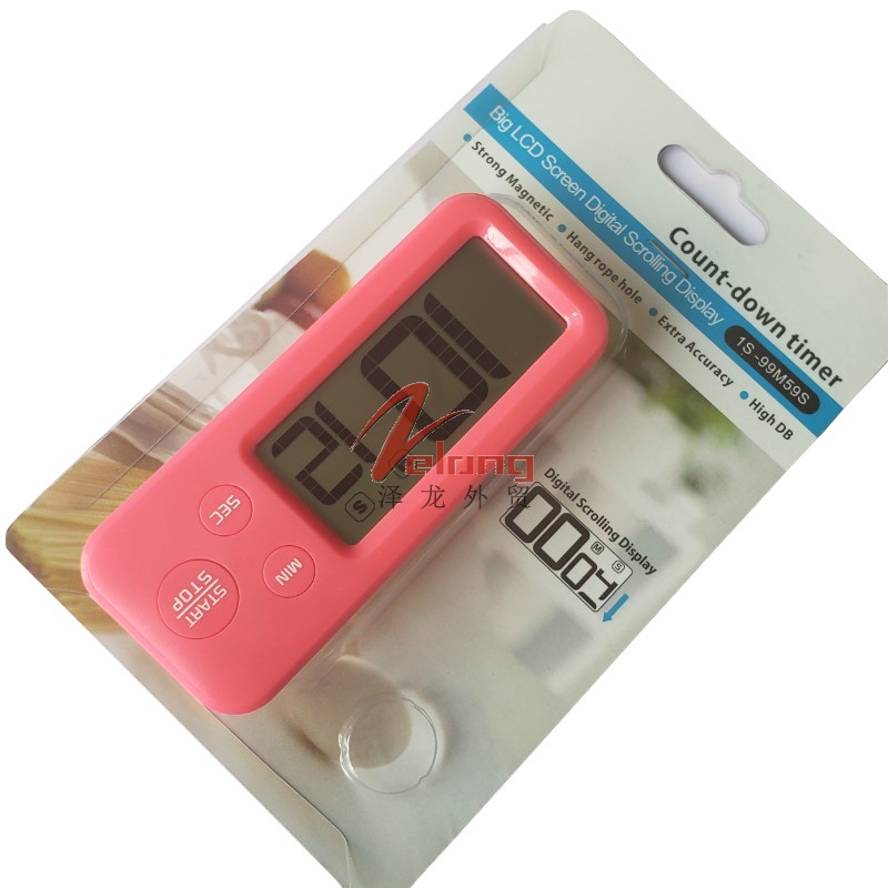 Kitchen timer reminder Student electronic countdown timer stopwatch Large screen clock