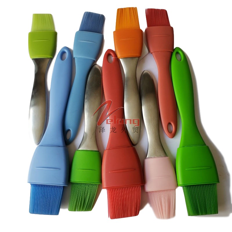 American High-end Detachable Structured Platinum Food Silicone Baking Oil Brushed Barbecue Brush With Oil Brush-Taobao