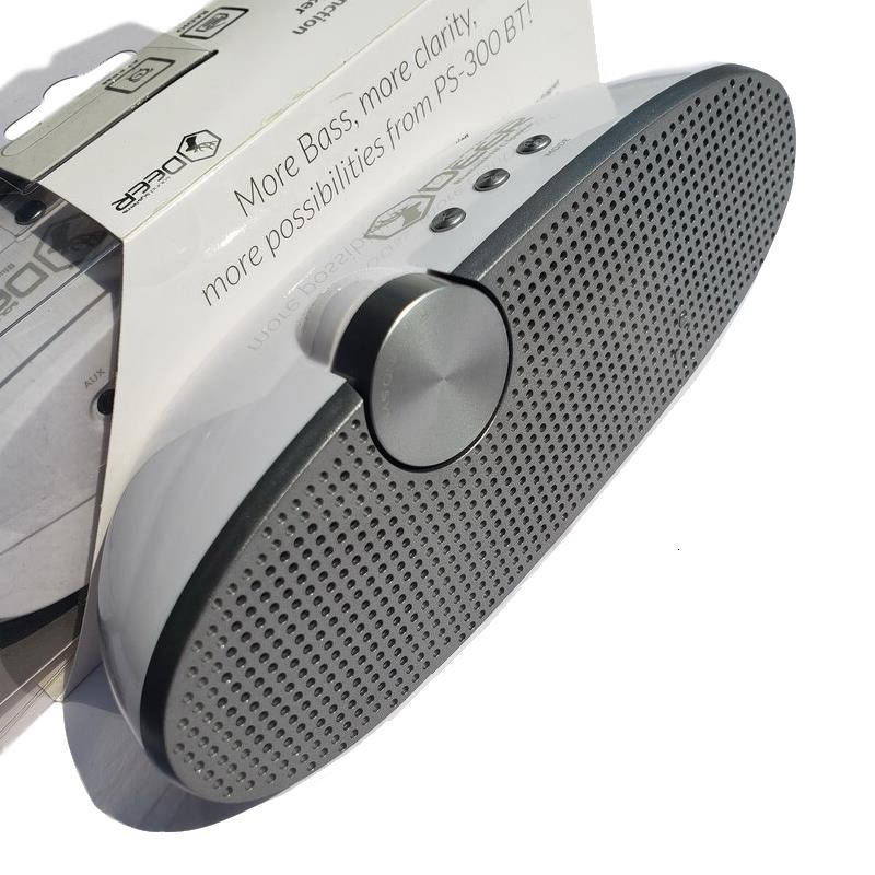 French high-end wireless Bluetooth speaker Small steel gun overweight subwoofer dual speaker portable mobile phone radio
