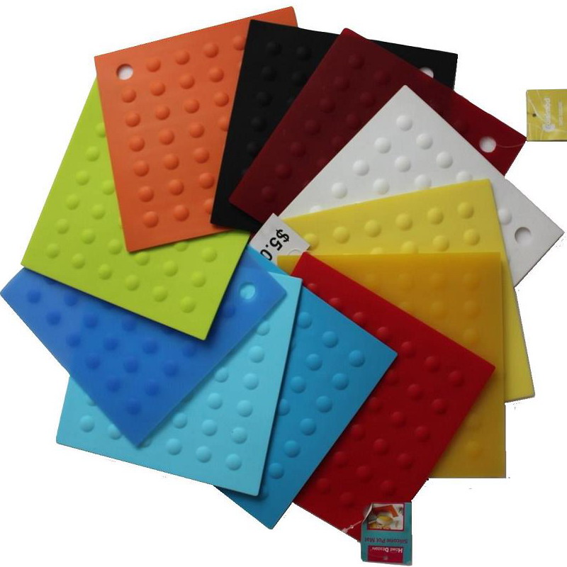 Germany imported food grade silicone multi-function heat insulation pad Pot pad placemat can opener protective heat insulation pot handle