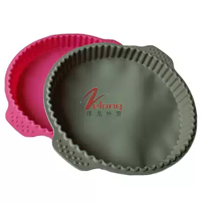 Imported food silicone pizza pan high temperature ultra-thin silicone cake mold 10 inch baking mold