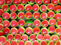 The new translucent watermelon elastic ball is bright and very attractive to children. It is suitable for one yuan pinball machine.