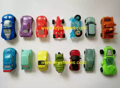 A variety of sliding cars, children's cartoon cars, racing cars, small motorcycles, exquisite workmanship, 2 yuan twisted eggs
