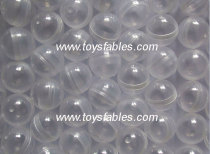 28mm transparent eggshell PP toy Shell candy shell suitable for twisting egg machine pinball machine etc