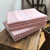  Sister Lius elegant small and fresh sheets three-piece combed cotton thick and soft non-fading non-pilling