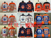 Edmonton Oilers oil workers ice hockey uniforms Draisaitl Mcdavid Gretzky Jerseys