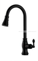 OEM Classic American Kitchen Unleaded Copper PVD Wire Drawing Pull Pull Down Double Out Tap Shower Nozzle