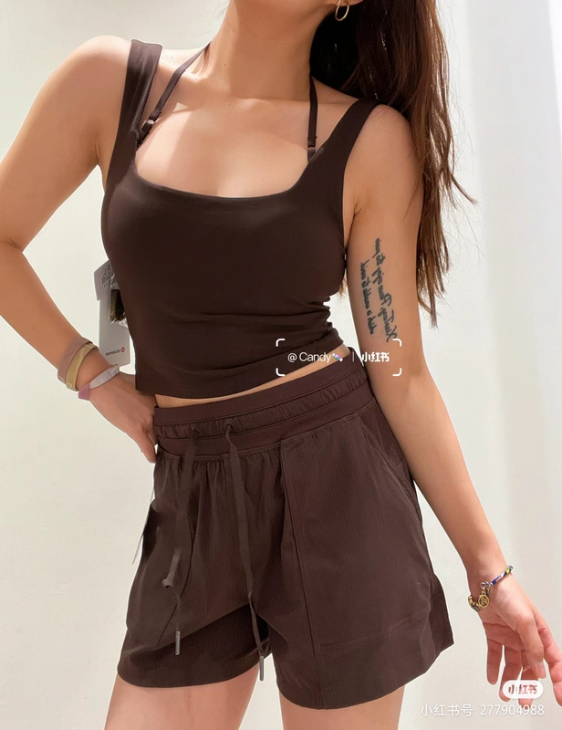 In Stock Dance Studio High-Rise Short 3.5inch Yoga Sports Casual Shorts