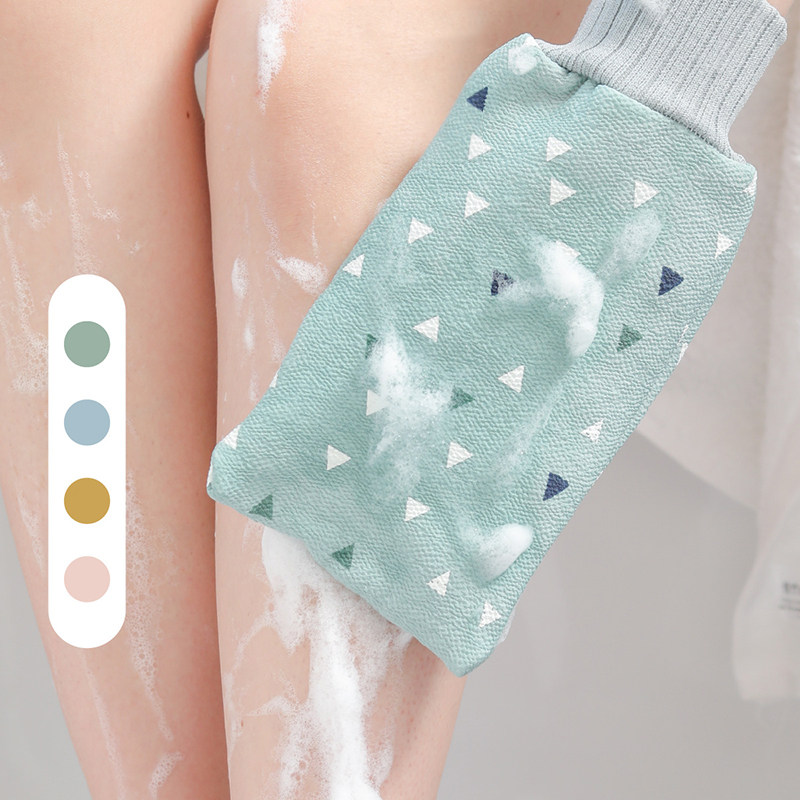 Bath towels Strong rubbing mud Grey Decontamination god Double face Adult children Men's and women's bathing Home rubbing back gloves don't hurt