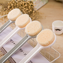 Bath artifacts bath brush long handle soft hair rub back bath bath and bath back brush bath towel adult scrub mud
