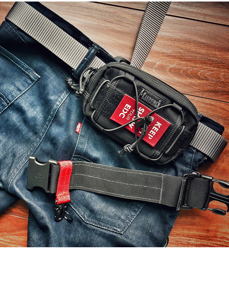 Magforce Taiwan horse MD01 MX cache portable portable 7-inch horizontal extension fanny pack chest bag