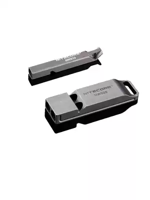 NITECORE Knight COLE NWS10 NWS20 TC4 outdoor carry-on titanium alloy survival whistle
