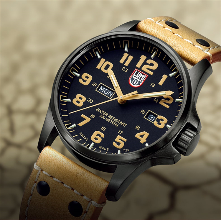 Phong cách chơi mát mẻ Lei Meinuo Luminox 1925 Atacama chiến trường ngoài trời không thấm nước dạ quang - Giao tiếp / Điều hướng / Đồng hồ ngoài trời đồng hồ đẹp