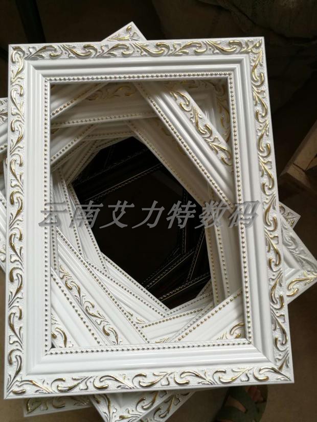Solid Wood Line Frame Wood Photo Frame) photo photo frame) line frame photo gallery photo photo frame photo frame old man frame