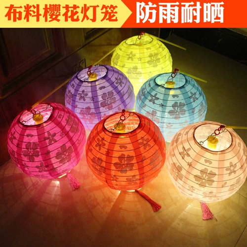 Средние фестивальные фонарики, декоративное украшение на открытом воздухе водонепроницаемость и устойчивость