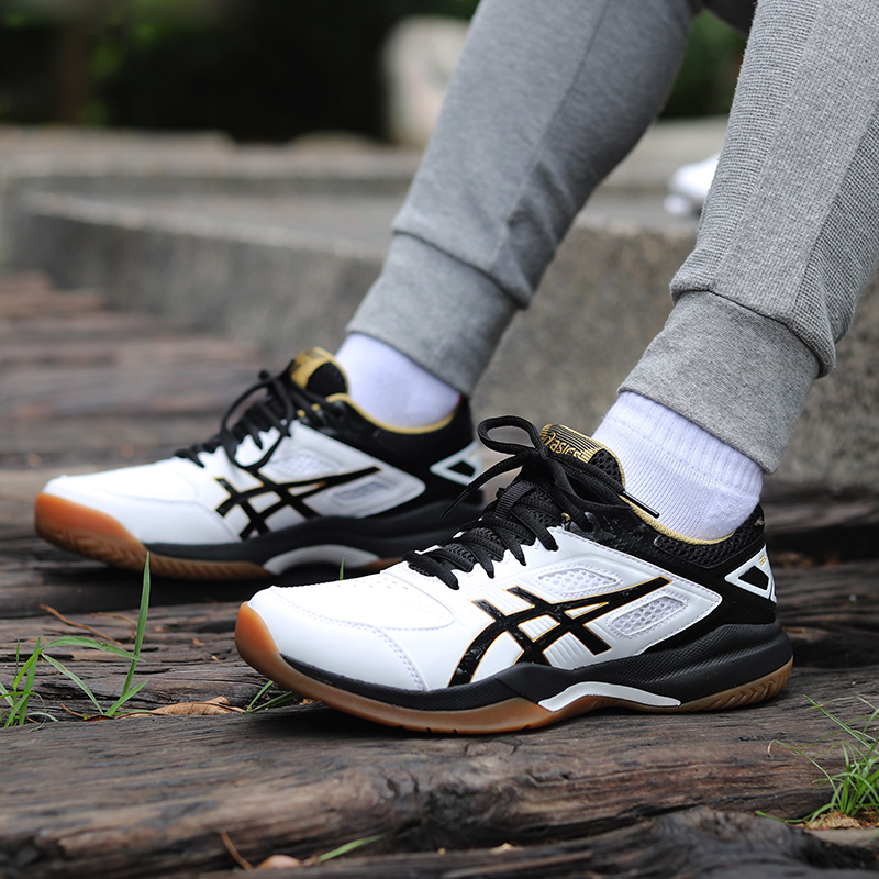 New ASICS Arthur professional badminton shoes men and women sports shoes air volleyball fencing non-slip shock absorption