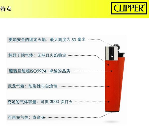 Nhập khẩu CLIPPER rifamp nhẹ hơn gas gas nhẹ hơn hai màu vỏ kim loại bạc tùy chọn hộp quẹt dupont