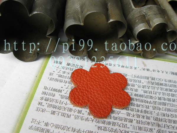 (sáu cánh hoa) lớn DIY handmade dụng cụ làm bằng da rỗng đục lỗ hình bông hoa - Công cụ & vật liệu may DIY kim đan len