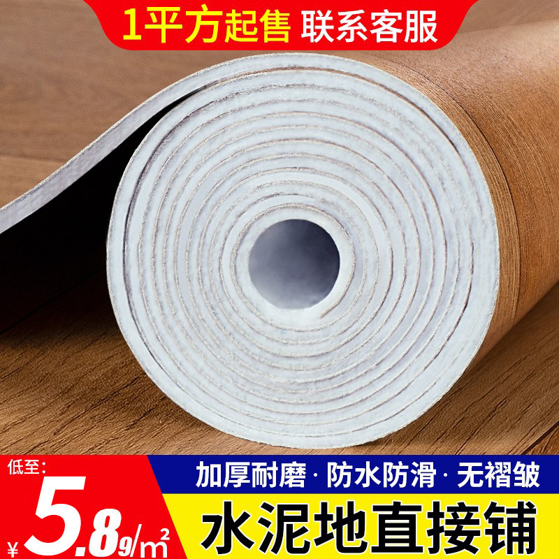 Carpet bedroom girls full room floor of large area living room mat waterproof can be rubbed free washing plastic carpet cement floor