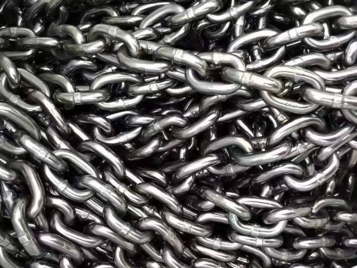 National standard large bag chain export G80 lifting chain steel chain hoisting chain manganese steel chain steel chain chain