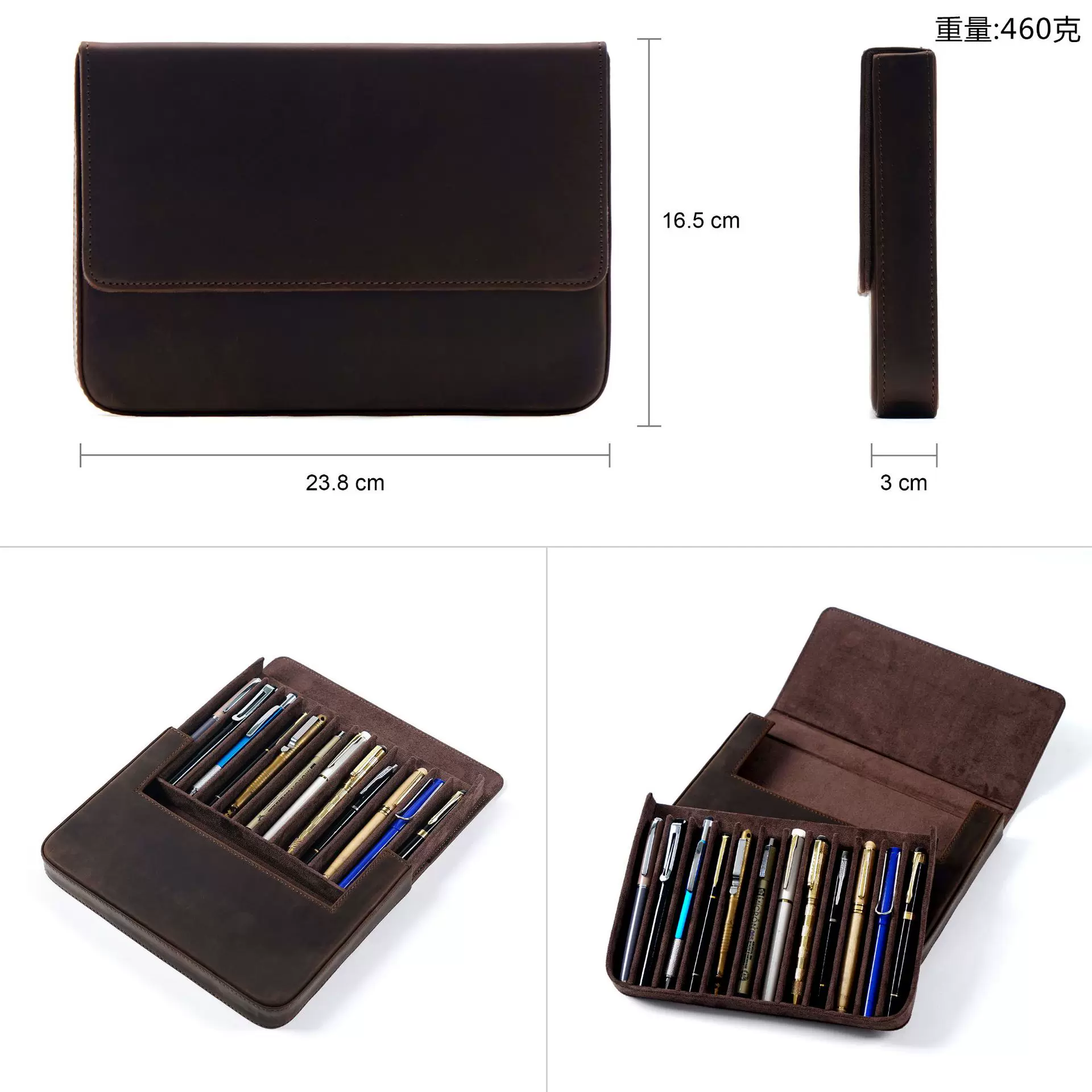 Pencil case, storage box for students, DIY, 12 pieces