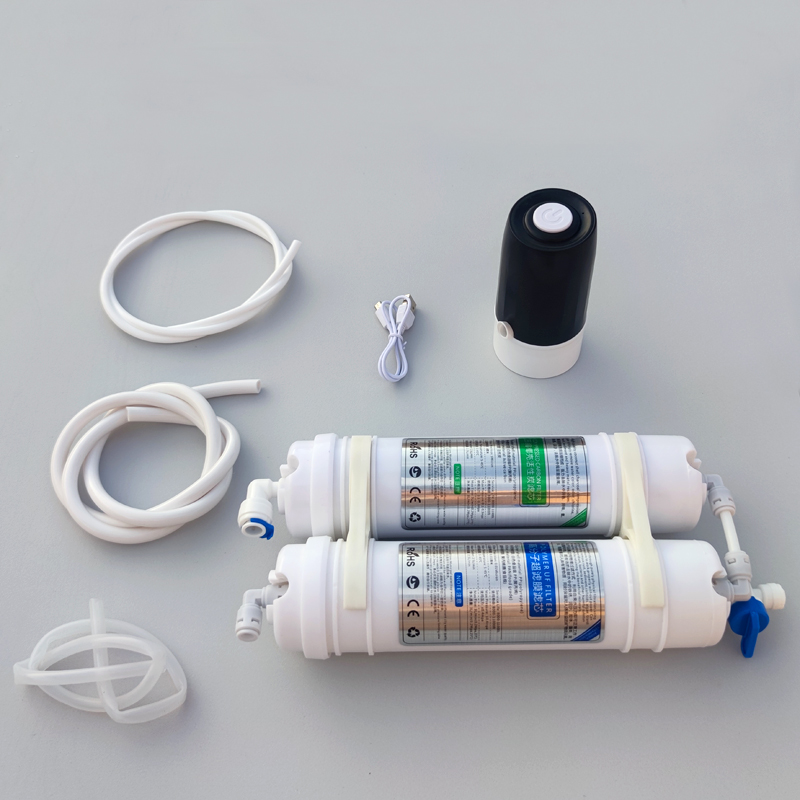 Outdoor filter Outdoor water filter Portable ultrafiltration water purifier Outdoor survival water purification equipment Electric pump charging