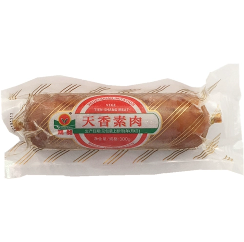 Zhai Caisong Zhen Elite Eye Eye Hongxiang Вегетарианское мясо 300 г плавное туманное ветчина