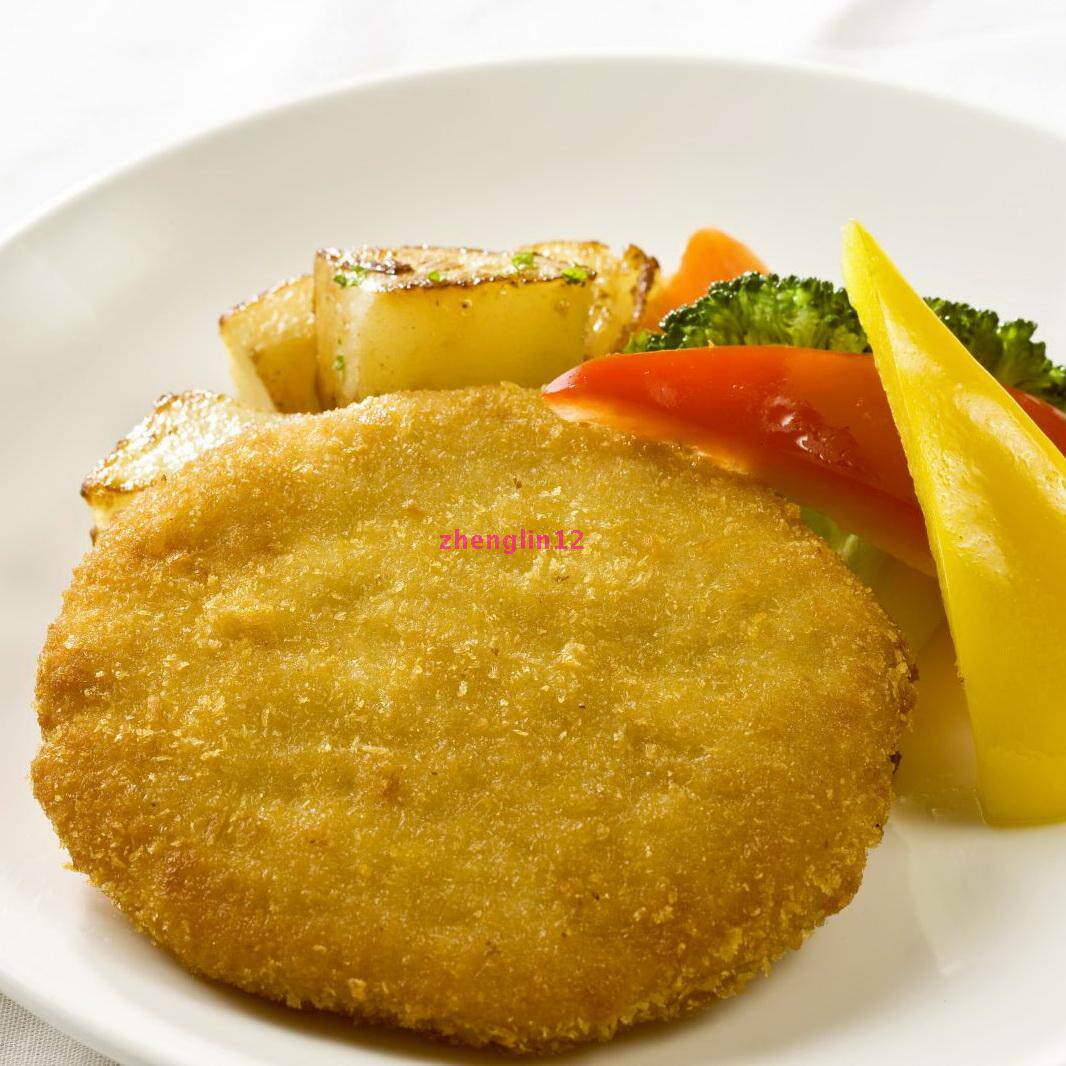 Vegetable meat vegetarian love vegetarian bag golden crisp 300g clip hamburger semi-finished vegetable meat protein vegetarian meat