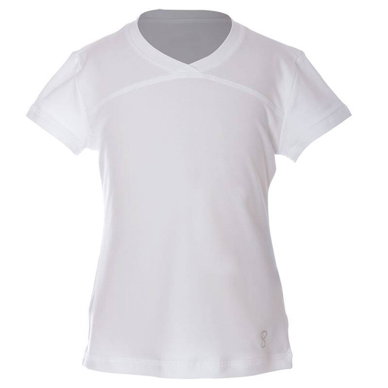 American Sofibella UV Short Sleeve 22 Spring Girls Tennis Shirt