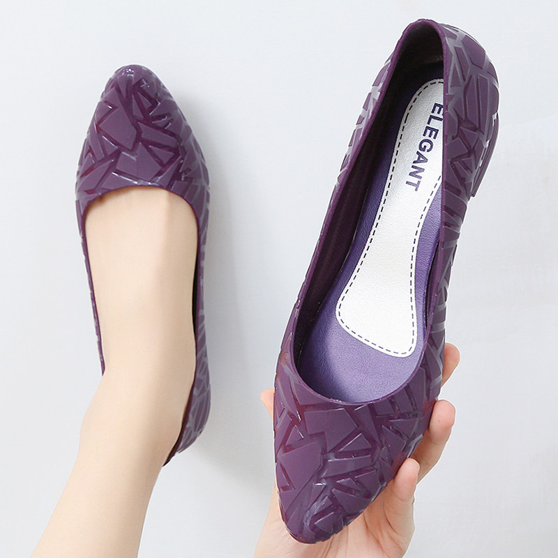 Shallow mouth fashion sandals female summer net red new Baotou ins thick heel mother single shoes outside wear beach seaside non-slip