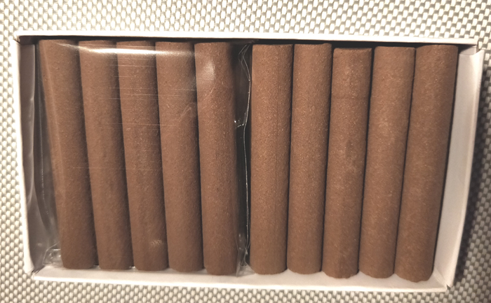 Moxibustion strips matching infrared warm moxibustion furnace health moxa box special 20 micro-smoke moxibustion strips diameter 1CM