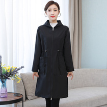 Adult gown autumn and winter long sleeves breathable waterproof long overalls women wear zippers anti-dirty kitchen aprons