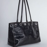 Металлическая сумка на одно плечо, дизайнерская сумка через плечо, Испания, из натуральной кожи