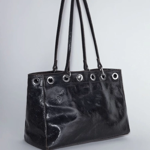 Металлическая сумка на одно плечо, дизайнерская сумка через плечо, Испания, из натуральной кожи