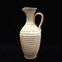 Antique pottery Han Dynasty single-eared bottle customization of ancient cultural exhibits antique shelf ornaments collection of antique antiques