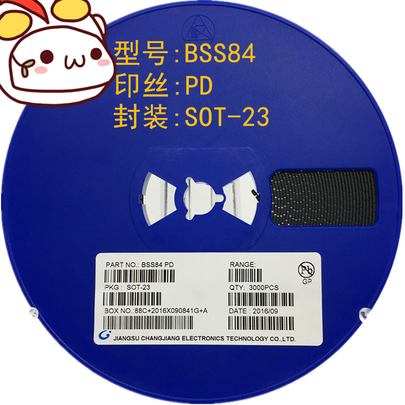 Field Effect Tube BSS84 SILK PRINT PD SOT-23 patch MOS tube patch MOS-Taobao