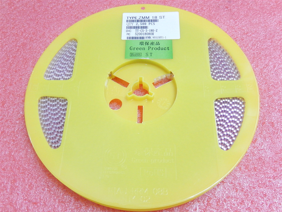 ZMM18V 0 5W patch regulator tube 1206 volume LL34 cylinder 2500 consolidation price