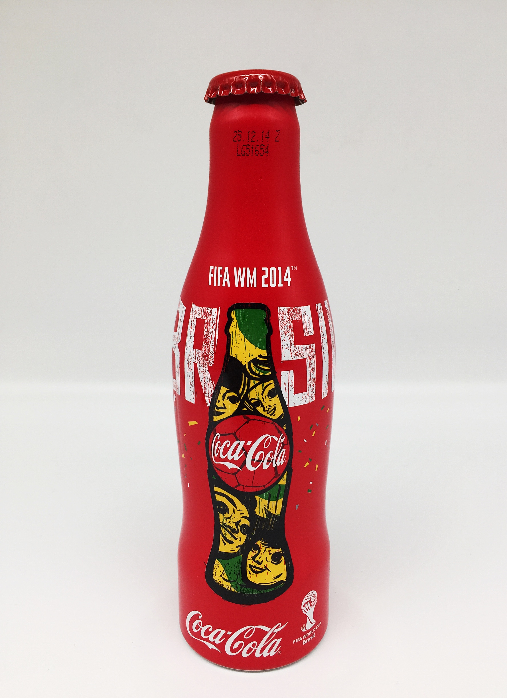 Brazil World Cup commemorative aluminum bottle