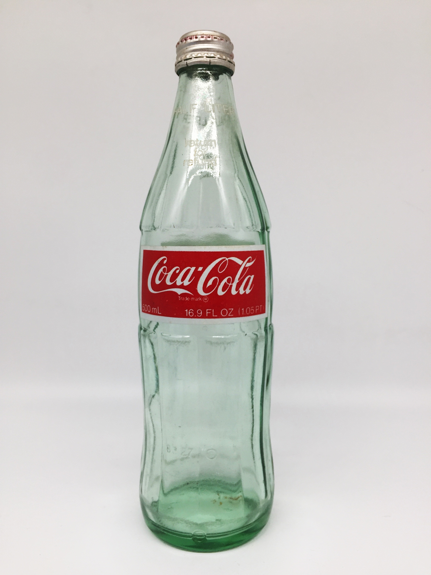 Collection of old American glass bottles