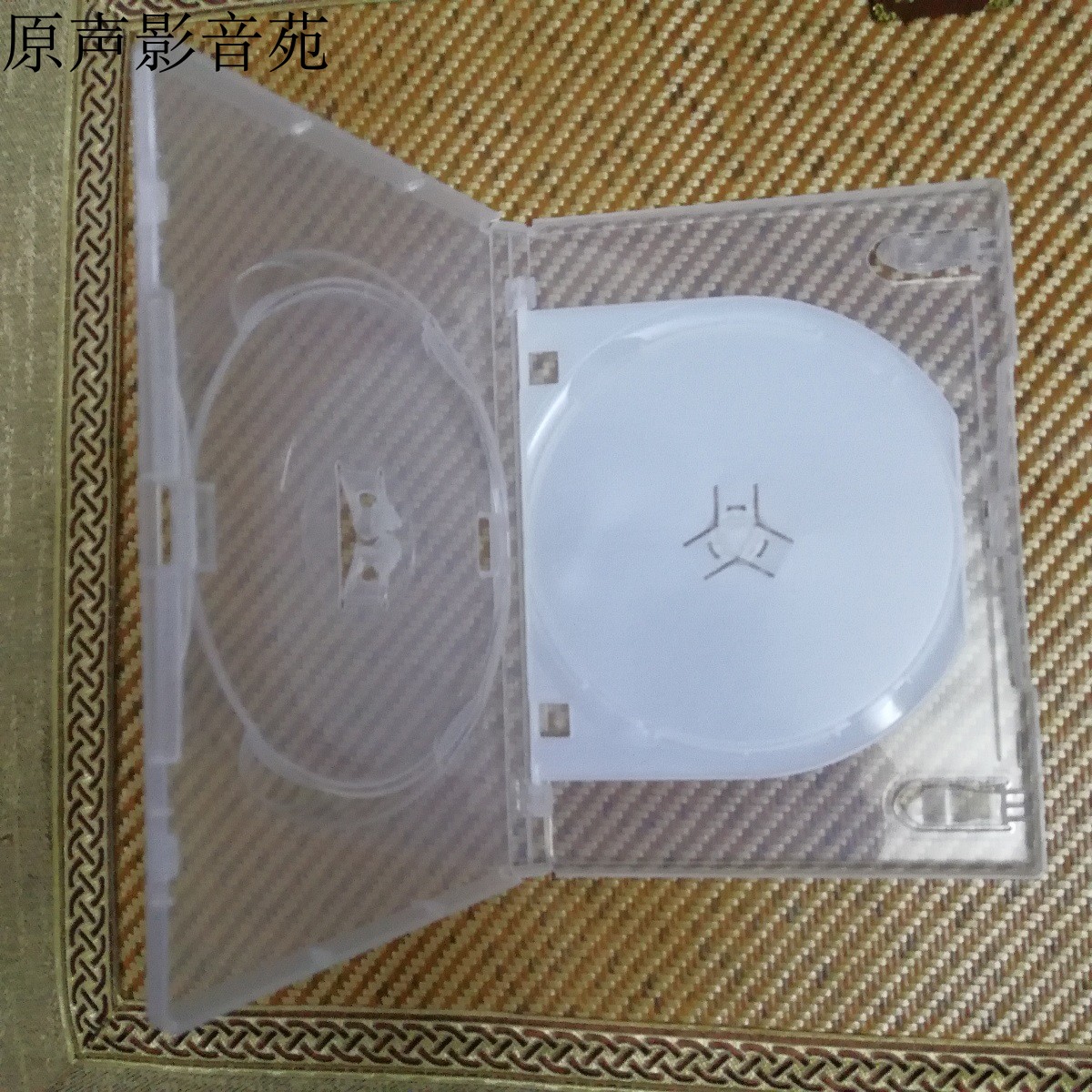 Import 2DVD standard CD plastic containing double disc CD original CD box add cover