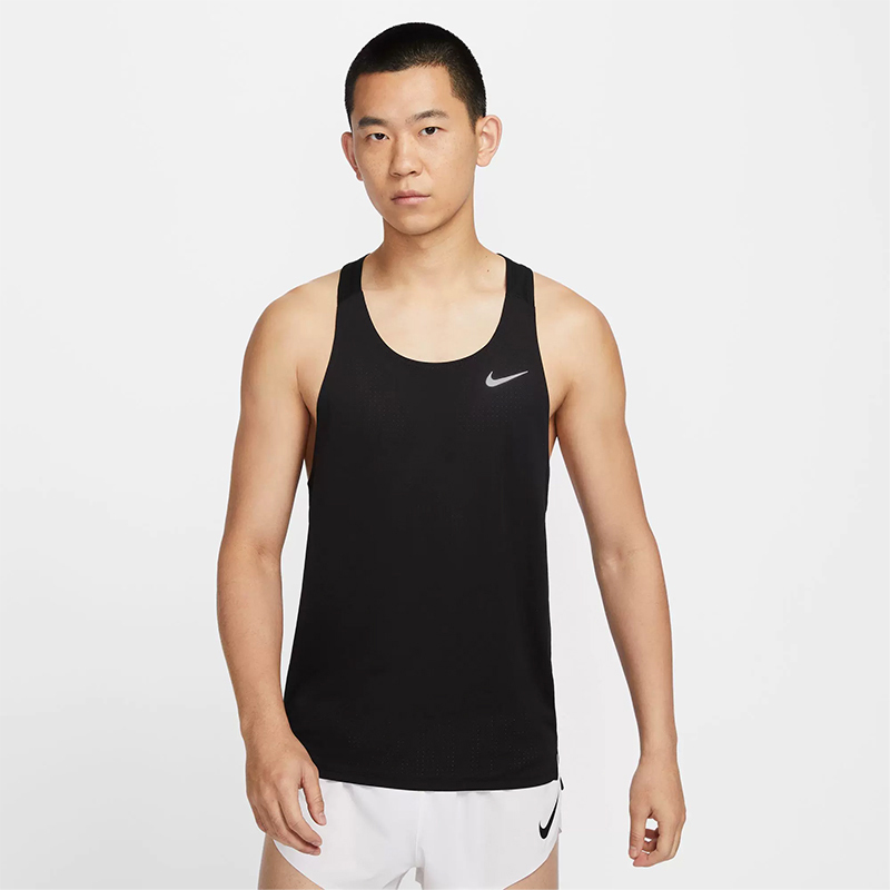 Nike Miler Tank Men's Vest Running Sports Outdoor Comfortable Breathable Sleeveless Collarless Summer