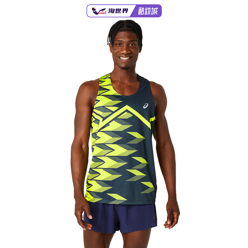 Asics Light Graphic Singlet Men's Vest Is Breathable, Versatile, Comfortable and Sporty New Style Asics Light Graphic Singlet Men's Vest Is Breathable, Versatile, Comfortable and Sporty New Style